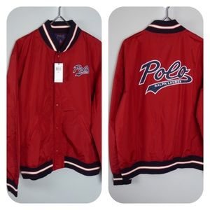 Polo Ralph Lauren Nylon Varsity Baseball Jacket ⚾️